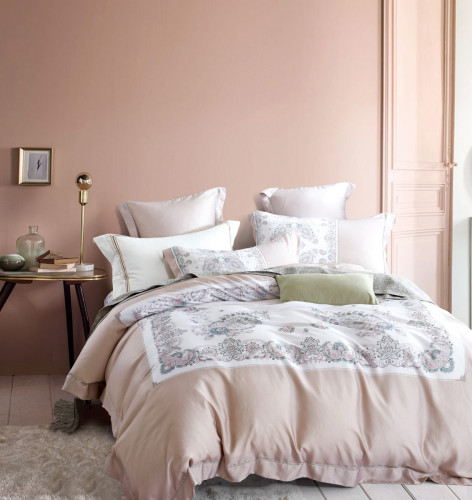 Постельное белье Фамилье "TP-37", семейный, тенсел (TP-37-1255)