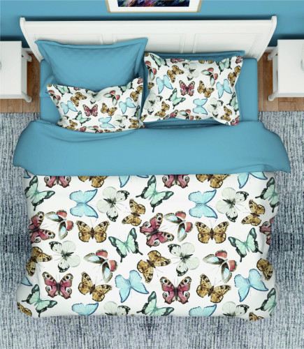 Постельное белье Valtery "RS-401", семейный, сатин (RS-401-1255)