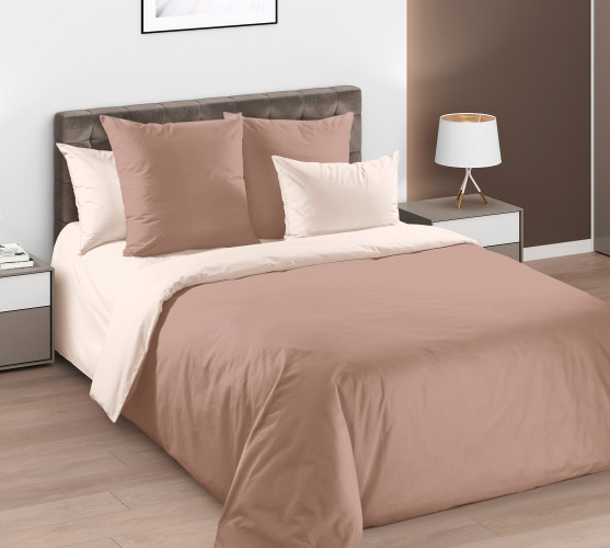 Постельное белье Королевское искушение (Текс-Дизайн) "Рудбекия", евро, перкаль, на молнии (7281ДН860281)