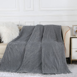 Плед Cleo &quot;CARRE&quot;, 150x200, велсофт (150/006-CR)