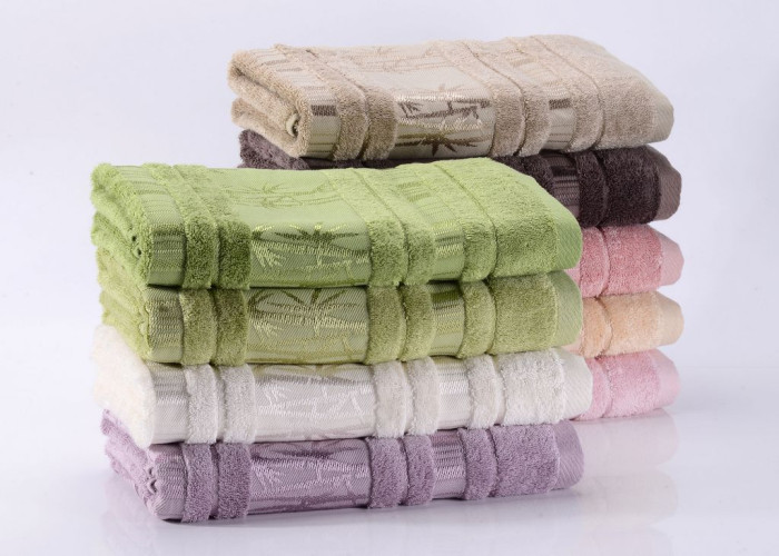 Полотенце Valtery "Bamboo CL-1", банное, 50x90, махровая ткань (Bamboo CL-1-1458)