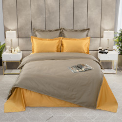 Постельное белье Legends (Текс-Дизайн) "Солнечный берег", 2-спальный, сатин, на молнии (LK3323GЯ2028)