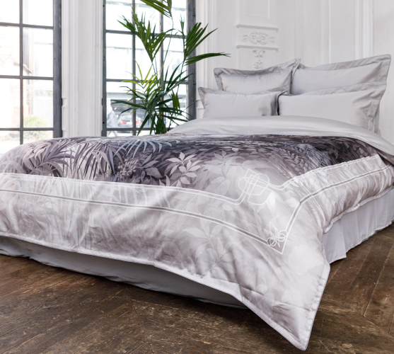 Постельное белье Legends (Текс-Дизайн) "Тропическая полночь", евро, сатин, на молнии (L7323FG22023)