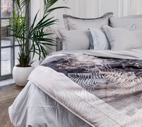 Постельное белье Legends (Текс-Дизайн) "Тропическая полночь", евро, сатин, на молнии (L7323FG22023)