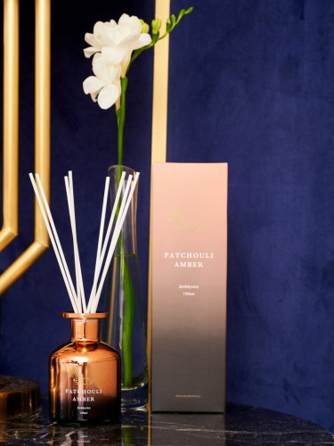 Диффузор ароматический с палочками Arya 100 ml Patchuli Amber