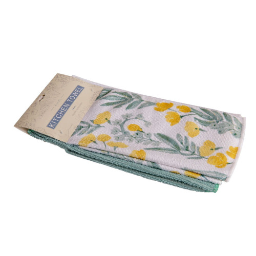 Набор полотенец Arya Home "Tulip", кухонные, 30x30, микрофибра, 4 шт (8680943084194)