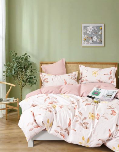 Постельное белье Valtery "C-533", семейный, сатин (C-533-1255)