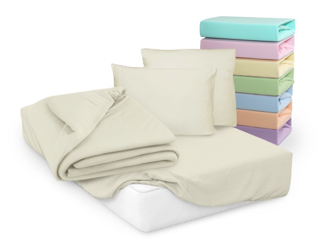 Простыня Cleo, 160x200, трикотаж, на резинке (16/13)