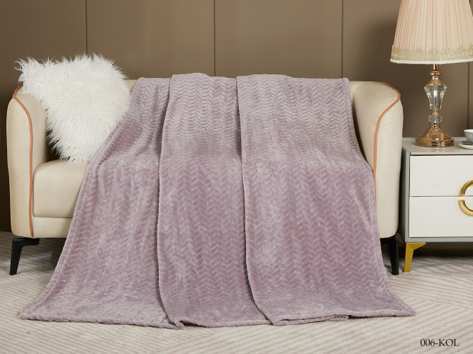 Плед Cleo "KOLOSOK", 200x220, велсофт (200/006-KOL/LA)