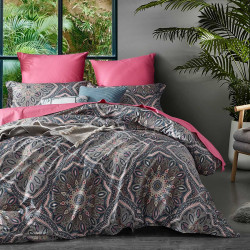 Постельное белье Arya Home &quot;Lami&quot;, 1.5-спальный, сатин, печатное (8680943078766)