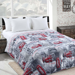 Покрывало Королевское искушение (Текс-Дизайн) "Лондон 1", 210x240, перкаль, стеганое (П240210Лонд)