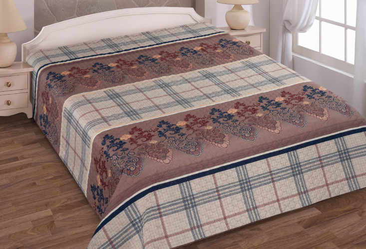 Покрывало Марианна "Elegant", 180x220, полисатин, стеганое (П-ло 180-El-18-004)