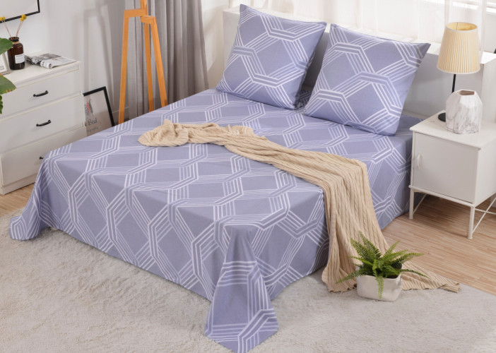 Простыня Valtery "PCR-312", 200x220, сатин (PCR-312-1780)