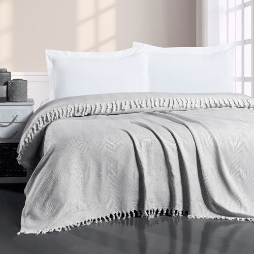 Плед Arya Home "Marble", 200x230, хлопок (8680943213105)