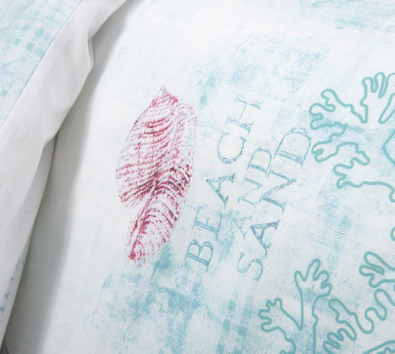 Постельное белье Белиссимо (Текс-Дизайн) "Коралловый риф 1", 2-спальный, поплин (2150ЛН206911)