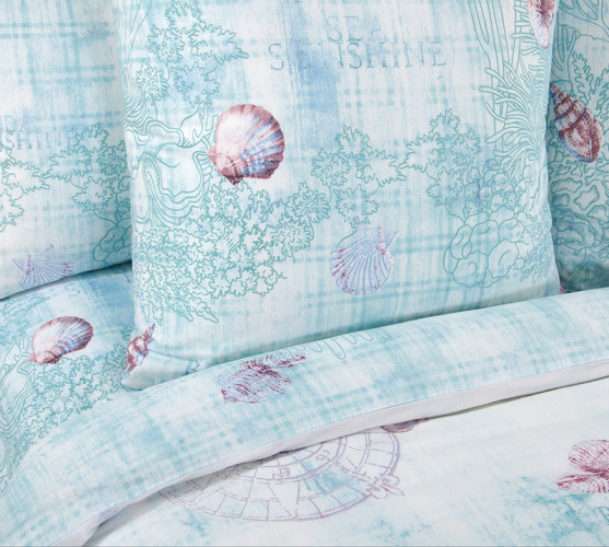 Постельное белье Белиссимо (Текс-Дизайн) "Коралловый риф 1", 2-спальный, поплин (2150ЛН206911)