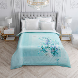 Постельное белье Legends (Текс-Дизайн) &quot;Хрустальный свет&quot;, евро, сатин, на молнии (L7323FG22012)