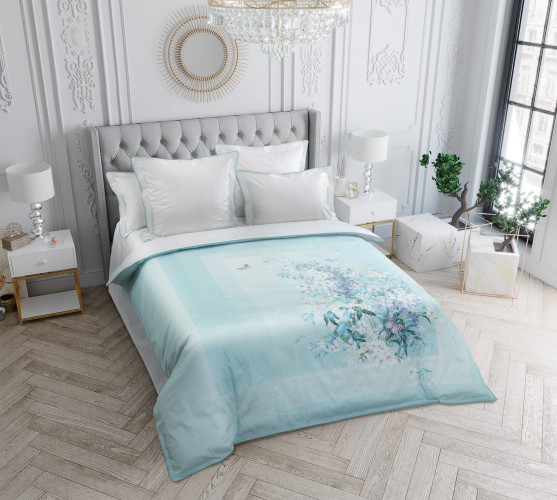 Постельное белье Legends (Текс-Дизайн) "Хрустальный свет", евро, сатин, на молнии (L7323FG22012)