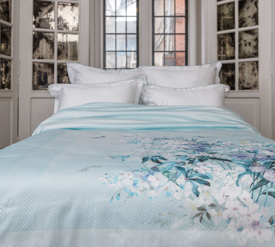 Постельное белье Legends (Текс-Дизайн) "Хрустальный свет", евро, сатин, на молнии (L7323FG22012)