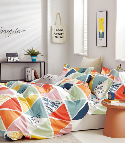 Постельное белье Valtery "DS-127", 1.5-спальный, сатин (DS-127-1249)