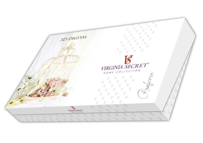 Постельное белье Virginia Secret (Верджиния Сикрет) "Virginia S", 3D, евро, ранфорс (1057-09)