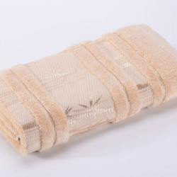 Полотенце Valtery "Bamboo CL-2", банное, 50x90, махровая ткань (Bamboo CL-2-1458)