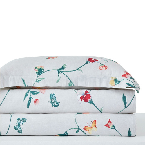 Постельное белье Arya Home "Delina", евро, сатин, печатное (8680943079442)