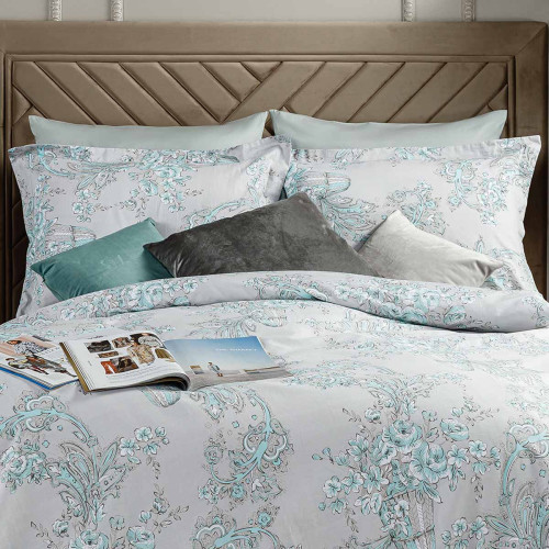 Постельное белье Arya Home "Meyra", 1.5-спальный, сатин, печатное (8680943079015)