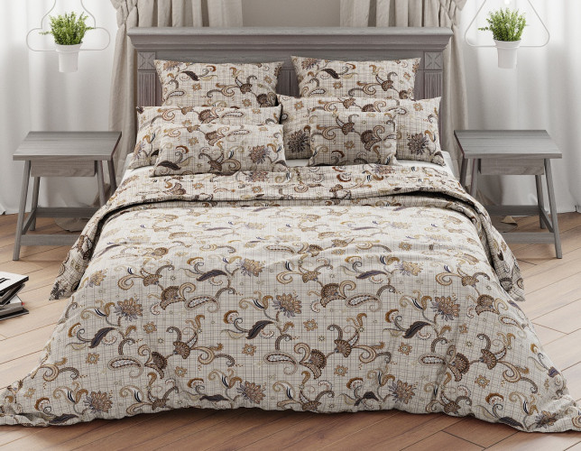Постельное белье Valtery "Чарли", 2-спальный, бязь (28172-1-1251)