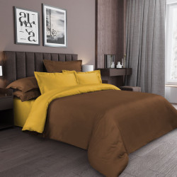 Постельное белье Королевское искушение (Текс-Дизайн) &quot;Янтарь&quot;, евро, сатин, на молнии (7313Г86271я)