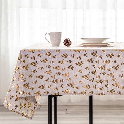 Скатерть Arya Home "X-Mas Tree", 140x220, полиэстер (8680943094209)