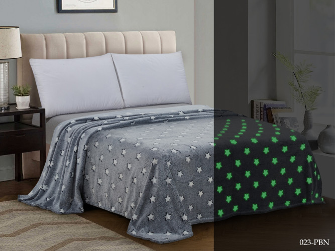 Плед Cleo "BAMBOO NEON", 200x220, велсофт (200/023-PBN)