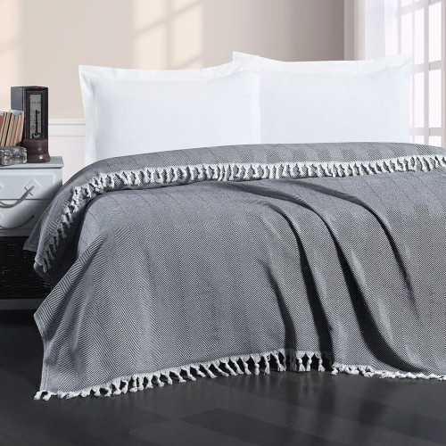 Плед Arya Home "Marble", 200x230, хлопок (8680943213129)