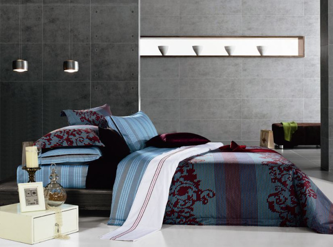 Постельное белье Фамилье "SDS-33", семейный, сатин (SDS-33-1255)