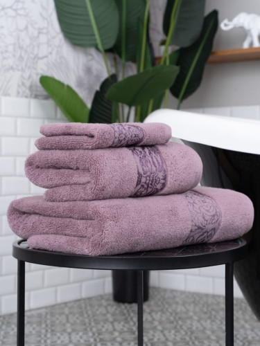 Полотенце Arya Home "Jewel", гостевое, 30x50, махровая ткань (8680943028426)