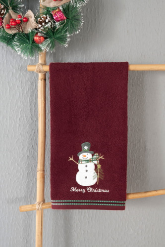 Полотенце Arya Home "Snowman", 30x50, хлопок (8680943224712)