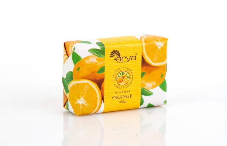 Мыло Arya с Ароматом 100 гр Orange Оранжевый
