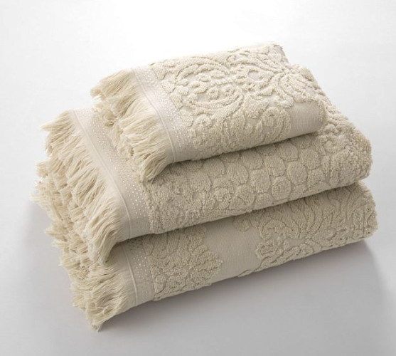 Полотенце Comfort Life (Текс-Дизайн) "Монако песочный", для ванной, 100x150, махровая ткань (МнкПс1015Аи)