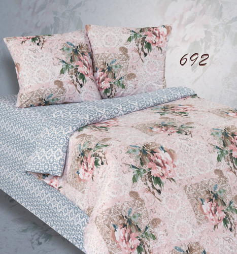 Постельное белье AlViTek (АльВиТек) "692-ПА", 1.5-спальный, поплин (АльВиТек-ПA-1-692)