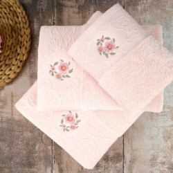 Полотенце Irya &quot;LOYA Pink&quot;, банное, 70x130, махровая ткань (LOYA Pink-1460)