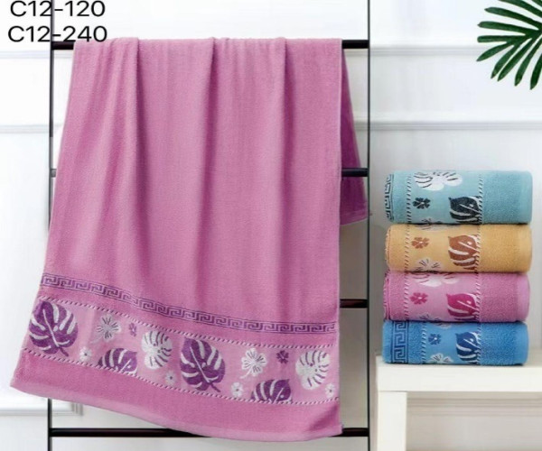 Набор полотенец Северный Город "Экзотика", 70x140, махровая ткань, 8 шт (СГ- C12-120)