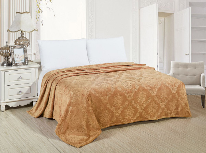 Плед Cleo "PARMA", 200x220, велсофт (200/118-OP)