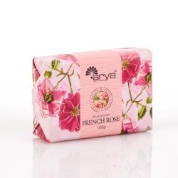 Мыло Arya с Ароматом 100 гр French Rose Розовый