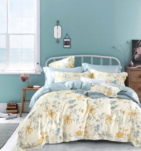 Постельное белье Фамилье "TP-59", семейный, тенсел (TP-59-1255)