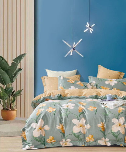 Постельное белье Valtery "C-516", евро, сатин (C-516-1253)