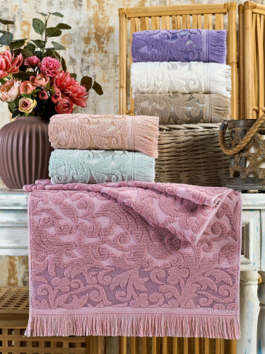 Набор полотенец PHILIPPUS "MARY", 50x90, махровая ткань, 6 шт (PHILIPPUS-11772)