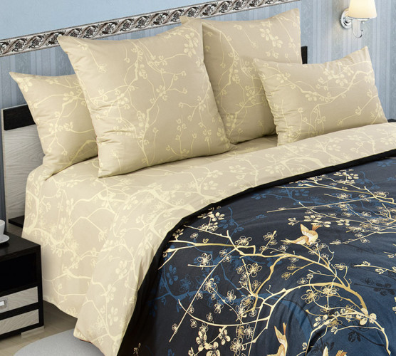 Постельное белье Королевское искушение (Текс-Дизайн) "Легкое дыхание 1", семейный, перкаль (6250ПН203831)