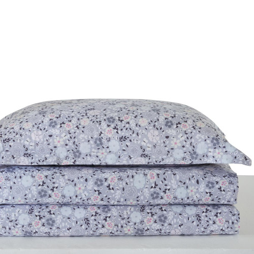 Постельное белье Arya Home "Kendall", евро, сатин, печатное (8680943079411)