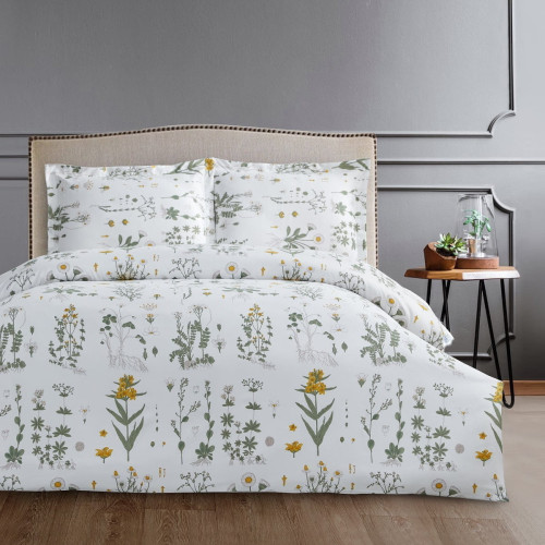 Постельное белье Arya Home "Goldfish", семейный, софт тач (8680943105776)