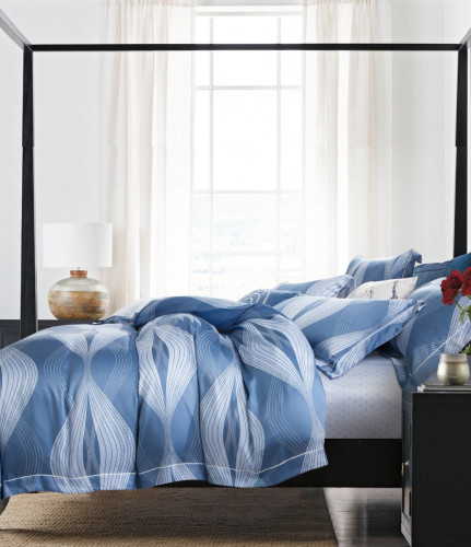 Постельное белье Фамилье "TP-39", евро, тенсел (TP-39-1253)